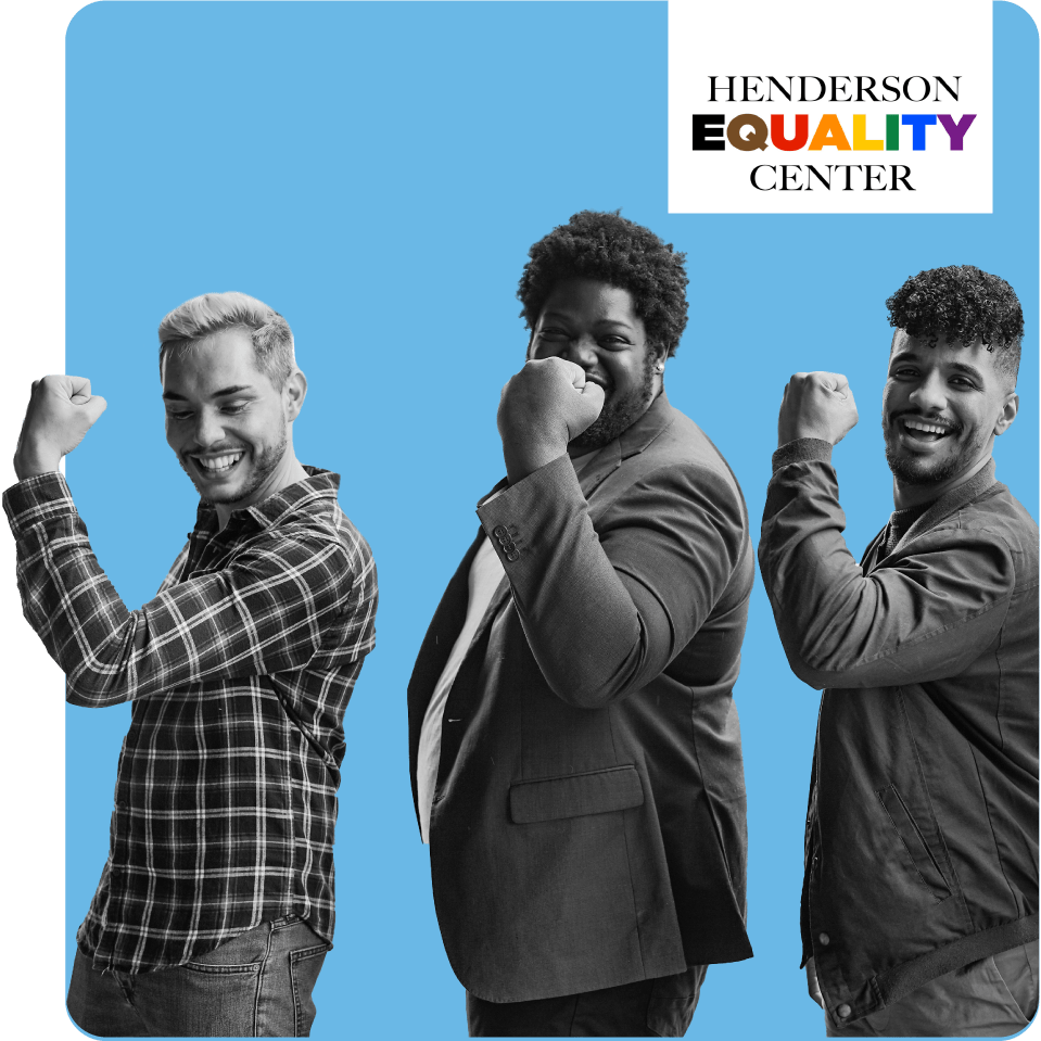 Group of people promoting strength in health for Henderson Equality Center